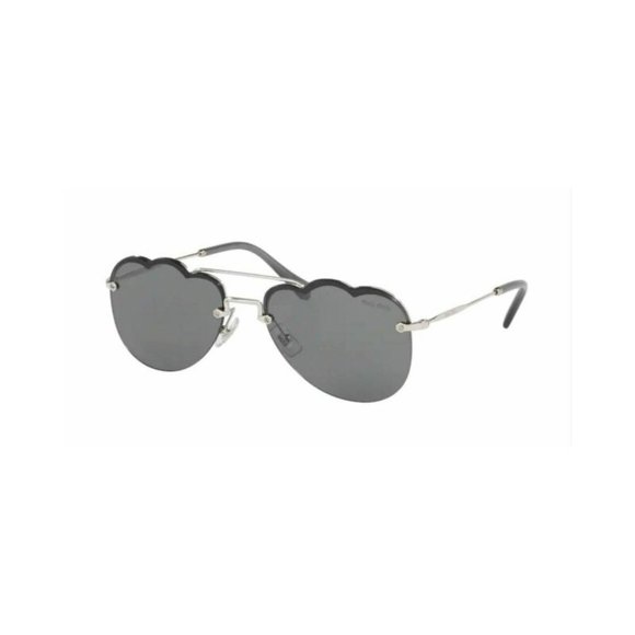 Miu Miu Accessories - MIU MIU Mirrored Sunglasses MU56US 1BC175 CLOUD